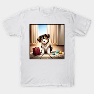 cute avdenture puppy T-Shirt